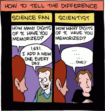 fã e cientistas