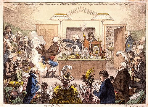Day em caricatura de James Gillray
