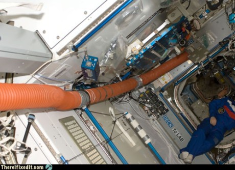 fita adesiva estação espacial