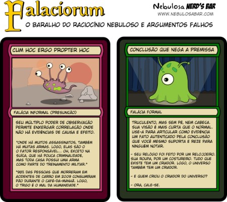 baralho de falácias