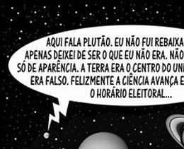 mensagem plutao cartoon