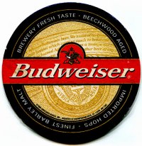 porta copos budweiser bolacha para choppe